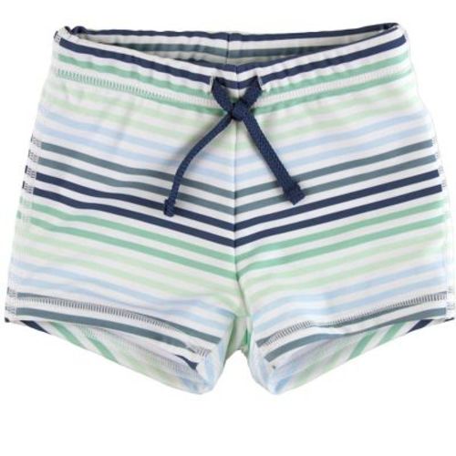 Ruggedbutts Baby Boys Swim Shorties - Coastal Stripes, Size: 0-3m