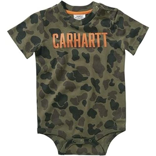 Carhartt Baby Boys' Short Sleeve Bodysuit