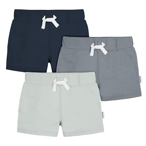 Gerber Baby-Boys Toddler 3-Pack Pull-On Knit Shorts