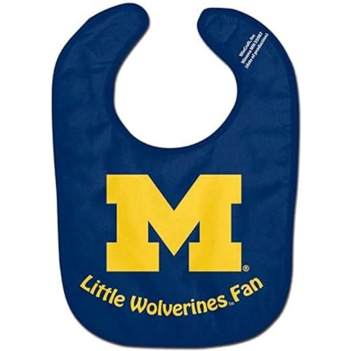 WinCraft NCAA University of Michigan WCRA1995113 All Pro Baby Bib