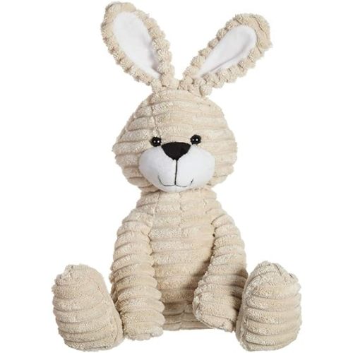 Apricot Lamb Toys Plush Corduroy Rabbit Bunny Stuffed Animal Soft Cuddly Perfect for Child ( Corduroy Bunny,8.5 Inches