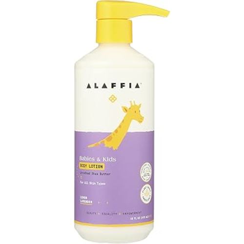 Alaffia, Babies & Kids Body Lotion, Lemon Lavender, 16 fl oz
