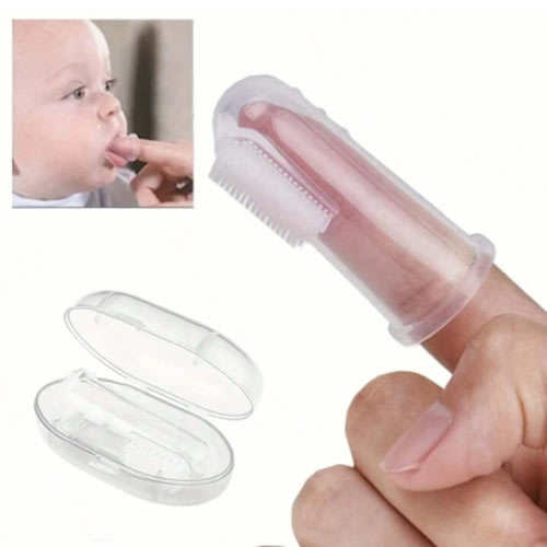 2PCS Soft Baby Toothbrush - Great For Teething And Oral Cleaning - Great For Kids And Babies, Best Gift For Babies