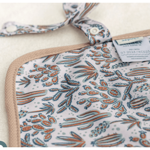 Patterned Ultra-Soft Bamboo Machine Washable Diaper Change Mat