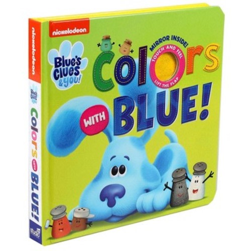 Blue's Clues Colors with Blue Felt Flap Book
