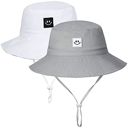 Baby Sun Hats 6-12 Months and 0-6 Months 2-5T UPF50+ Sun Protection