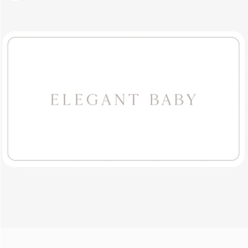 Elegant Baby Gift Card