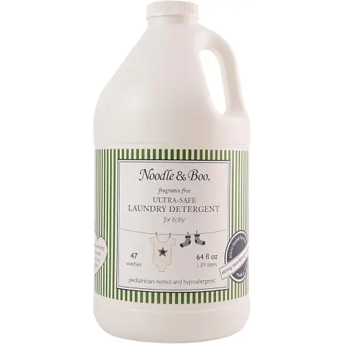 Noodle & Boo Baby Laundry Essentials Ultra-Safe Laundry Detergent, Fragrance Free, 64 Fl Oz (Pack of 1)