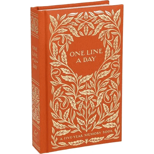 Gilded One Line a Day: A Five-Year Memory Book