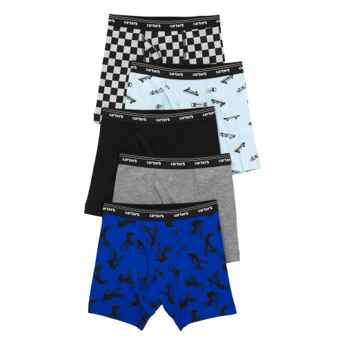 Toddler 5-Pack Boxer Briefs Underwear - Carter's | Carter's