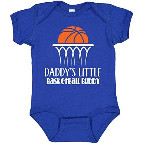 inktastic Daddys Little Basketball Buddy Boys Baby Bodysuit