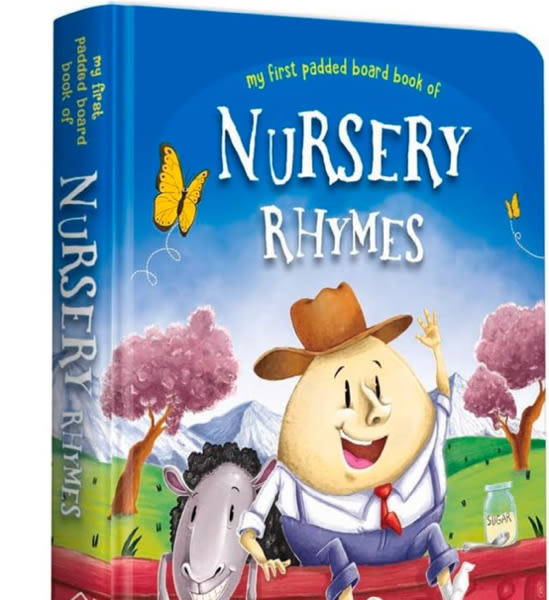Nursery Rhymes Board Book (My First Book Series): Illustrated Classic Nursery Rhymes