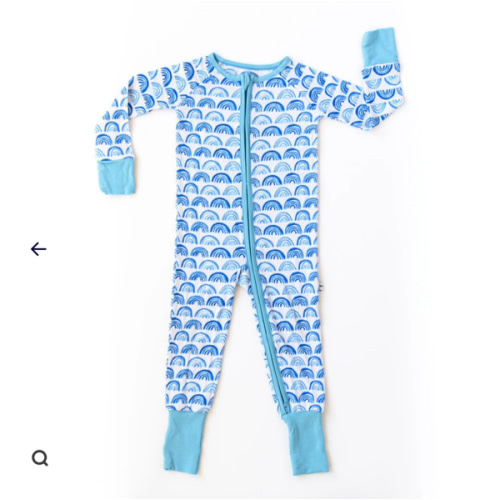 Blue Rainbows Zippy - Little Sleepies