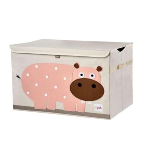 3 Sprouts Kids Toy Chest - Hippo