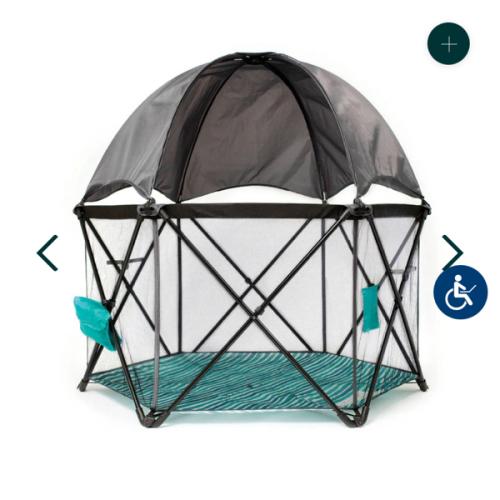 Go With Me® Eclipse Portable Playard with Canopy – Baby Delight