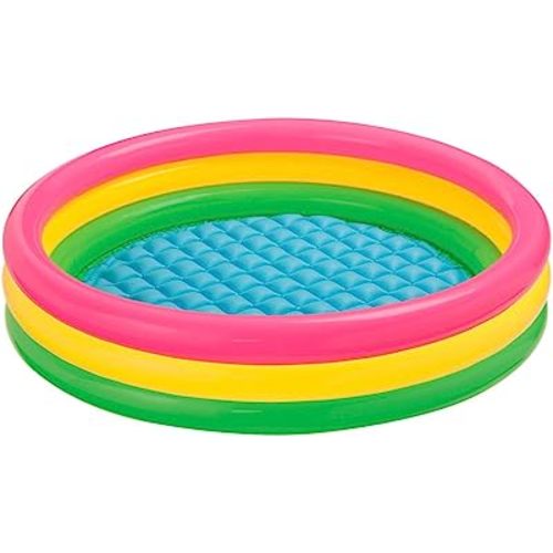 Intex Kiddie Pool - Kid's Summer Sunset Glow Design - 58" x 13"