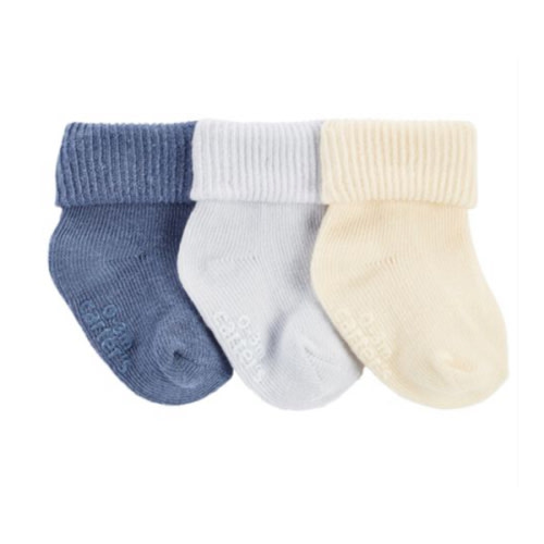 Carter’s Baby 3-Pack Ribbed Booties