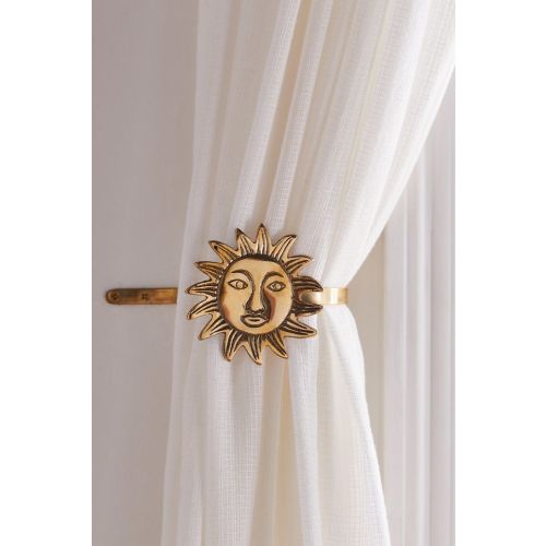 Sun Metal Curtain Tie-Back Set | Urban Outfitters