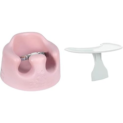 Bumbo Baby Soft Foam Floor Seat with Tray, Pink