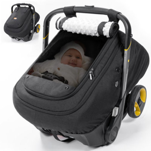 CY Waterproof Baby Car Seat Cover Canopy, Windproof Carseat Canopy | Wayfair