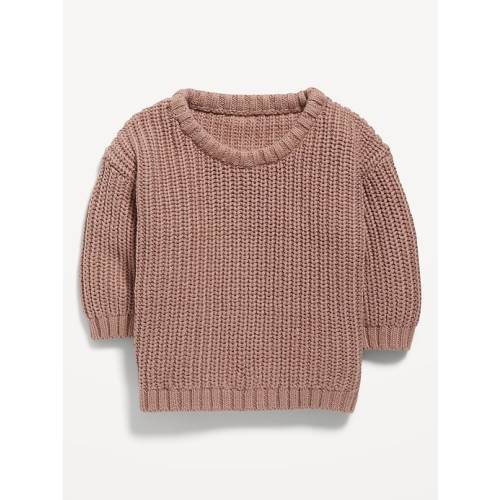 Organic-Cotton Pullover Sweater for Baby
