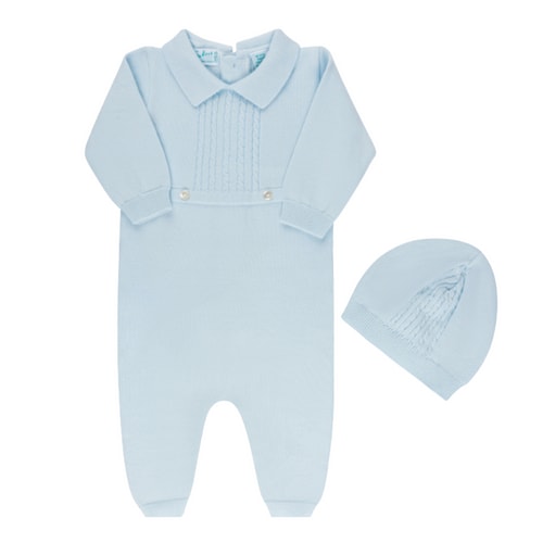 Boys Cable Knit Longall with Hat