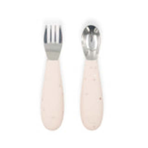 Fork and Spoon Set - Brown Speckle – Yeah Baby Goods
