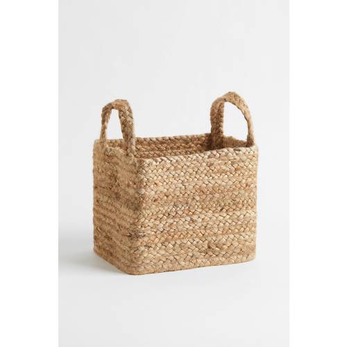 SMALL JUTE STORAGE BASKET