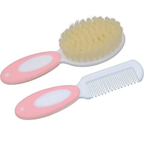 Duruan Baby Hair Brush Soft Goat Bristles-Ideal for Cradle Cap-for Newborns & Toddlers-Natural Perfect Baby Registry Gift…