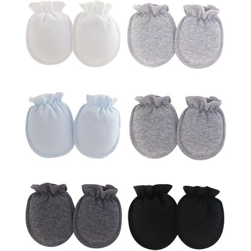 Cute Baby Mittens Newborn, No Scratch Baby Boy Mittens, Baby Girl Hat Gloves for Toddlers, Infant, Newborn