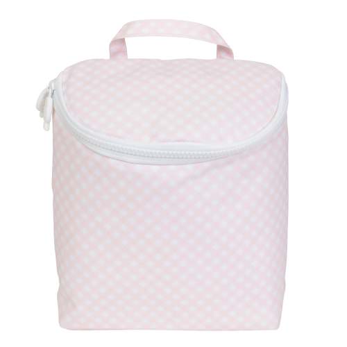 The Bottle Bag- Pink Gingham