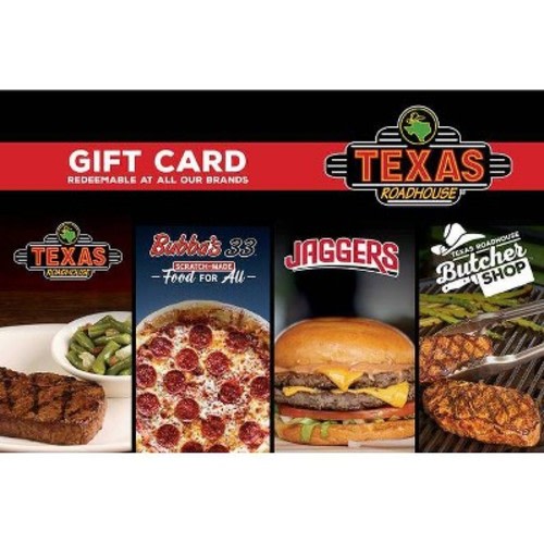 $50 Texas Roadhouse Multi-Brand Gift Card