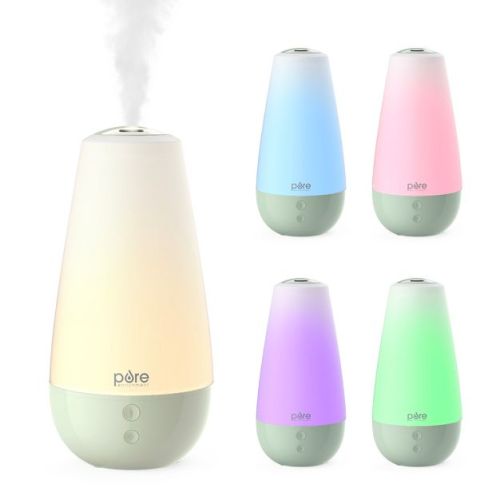 Pure Enrichment Purebaby 3-in-1 Whisper-quiet Humidifier - Whisper Green