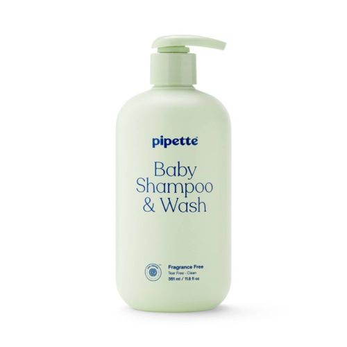 Pipette Baby Shampoo + Wash Fragrance Free - 11.8 Fl Oz