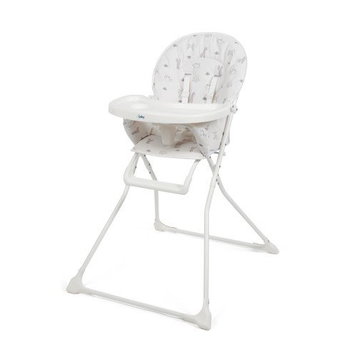 4baby Flat Fold Highchair Safari