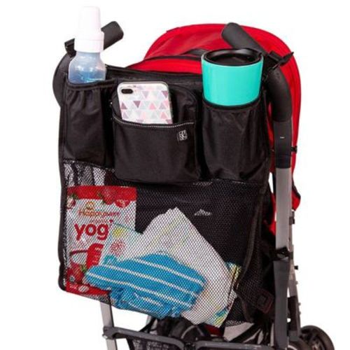 J.L. Childress Cups 'N Cargo Stroller Organizer - Black