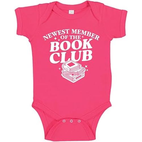 Newest Member Of The Book Club Baby One Piece Or Toddler T-Shirt for Reading Baby