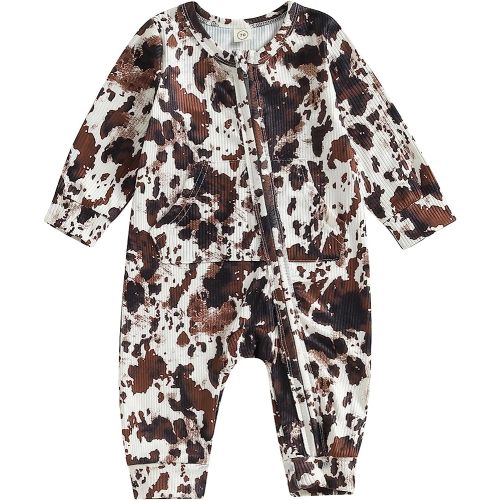 YINGISFITM Baby Girl/Boy Christmas Clothes Long Sleeve Onesie Christmas Tree Costume Newborn Winter Cute Outfits