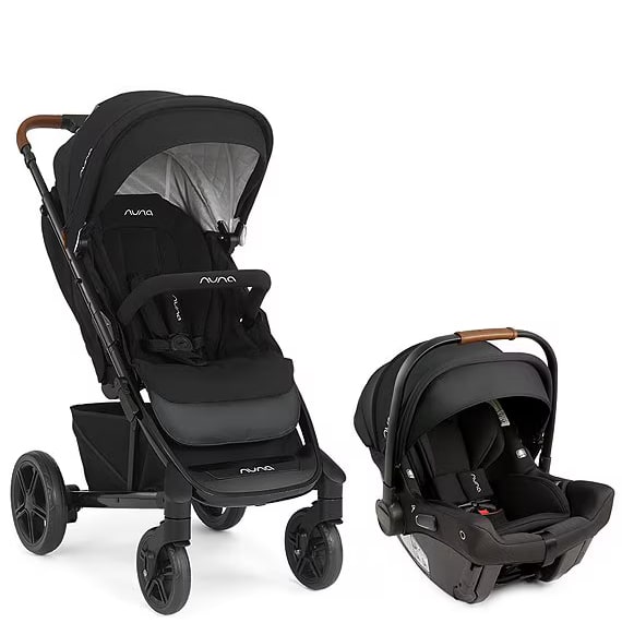 Black Nuna TAVO™ Stroller and PIPA™ Urbn Infant Car Seat Travel System