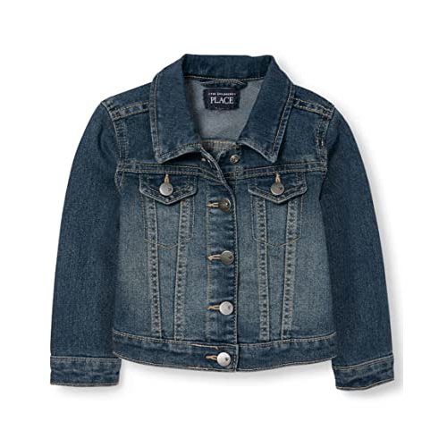 The Children's Place Baby Toddler Girls Basic Denim Jacket