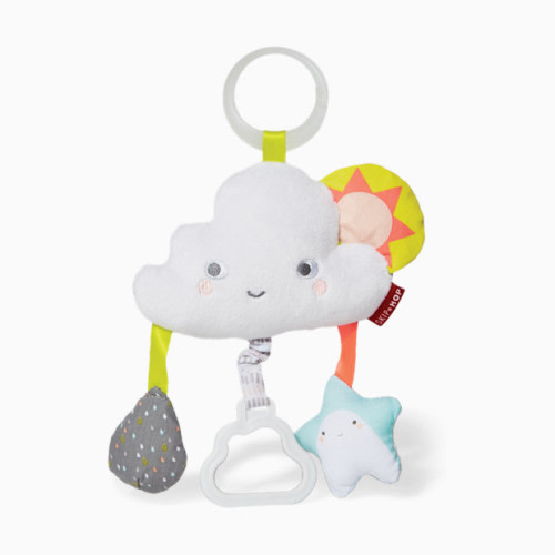 Silver Lining Jitter Stroller Toy - Cloud