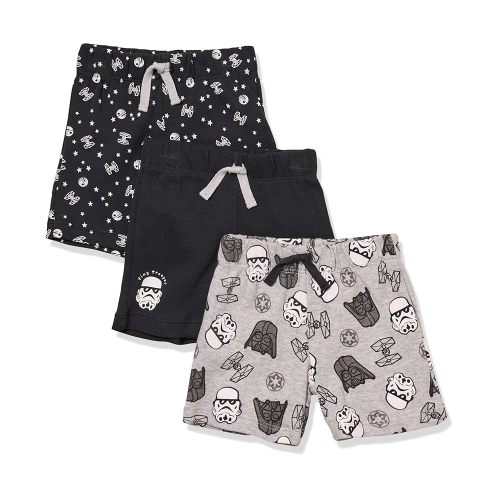 Amazon Essentials Disney | Marvel | Star Wars Baby Boys' Shorts, Multipacks