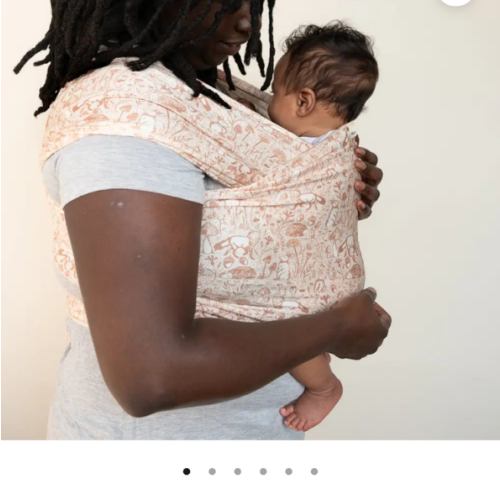 Woodland Baby Wrap | Whimsical Nature Print Wrap by hope&plum