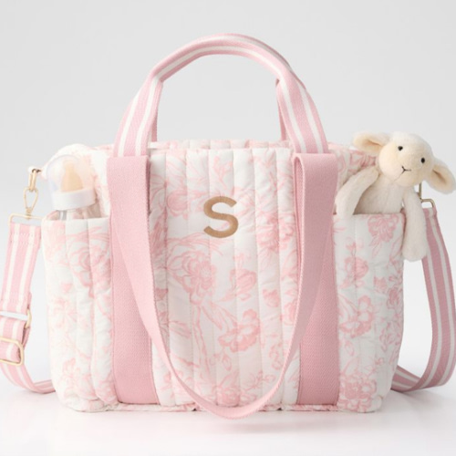 Sanderson Quilted Diaper Bag