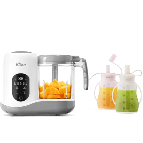 BEAR Baby Food Maker Baby Food Pouches Combo
