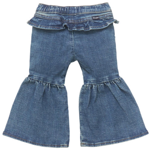 Wrangler Infant Girls' Ruffle Denim Jeans | Boot Barn