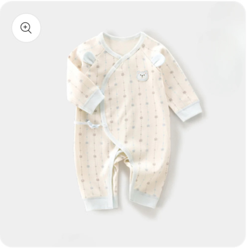 Organic Cotton and Bamboo Unisex Baby Romper | Organic Cotton Clubs