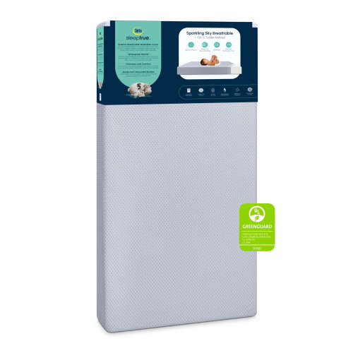 SleepTrue Breathable Baby Crib Mattress and Toddler Mattress