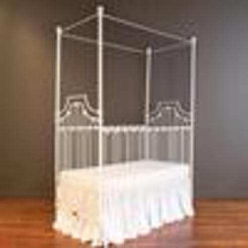 parisian 3 in 1 baby crib distressed white