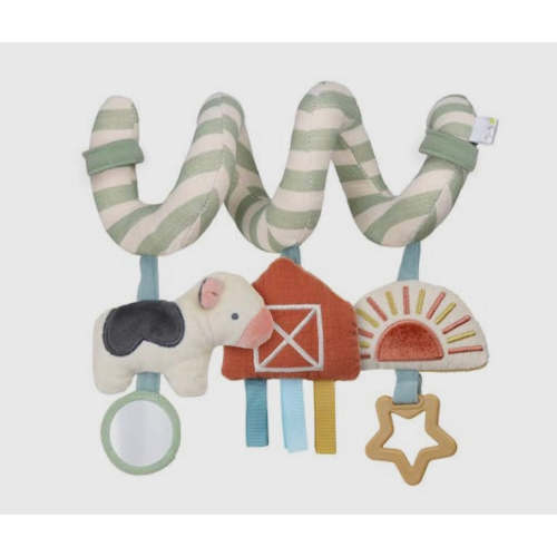 Spiral Car Seat Activity Toy Farm